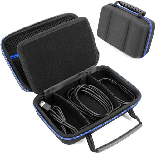 CASEMATIX Hard Shell Electronics Organizer Travel Case with 2 - Image 2