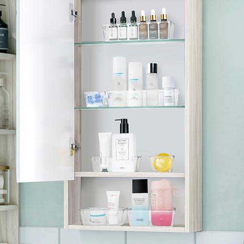 25 PCS Clear Plastic Drawer Organizer, Makeup Organizers - Image 7