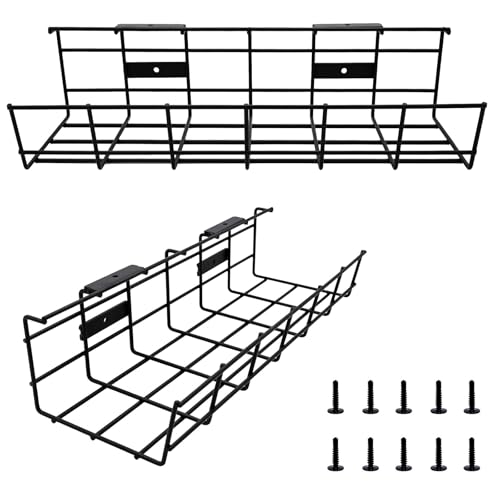 Under Desk Cable Management- 2 Pack Cord Organizer. | All Products - Image 2