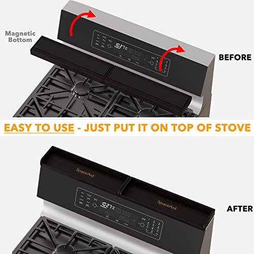 SpaceAid 30" Wide Kitchen Shelf Organizer for Stove, - Image 5