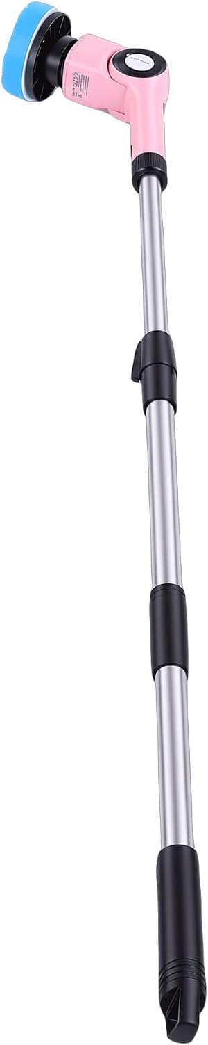 Yosoo Electric Brush, Cordless Rechargeable with Rotating Brush Heads and Adjustable Angles, for Kitchen Bathroom Stovetops Crevices Deep