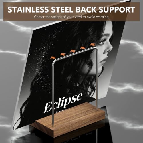 Now Playing Vinyl Record Stand, Vinyl Display Holder - Image 6
