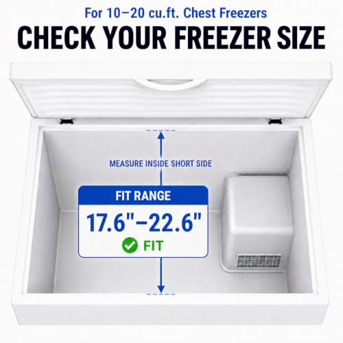Freezer Organizer Bins - Adjustable Fits Chest Freezers - Image 5