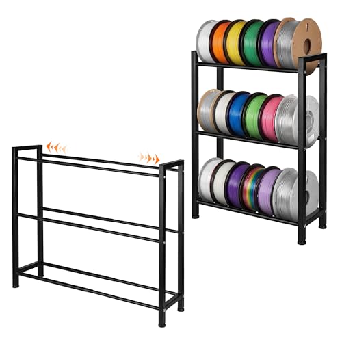 3 Tiers Expandable 3D Printer Filament Storage Rack - Image 2