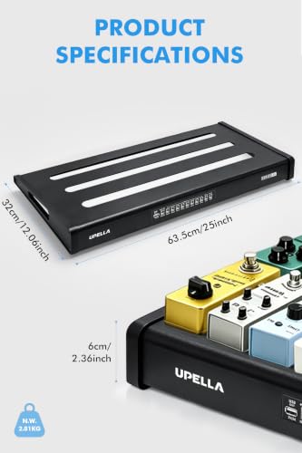 Guitar Pedal Board with True Isolated Pedal Power Supply - Image 5
