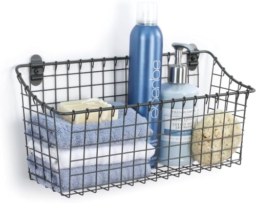 Spectrum Vintage Living Extra Large Wire Wall Basket - Image 7