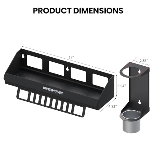 UNITEDPOWER 6 Quart Motor Oil Storage Rack, Bottle Shelf - Image 3