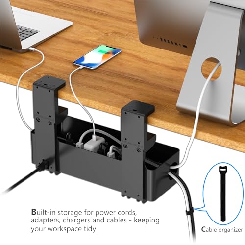 Under Desk Cable Management Tray with 6 AC Power Out | All Products - Image 8