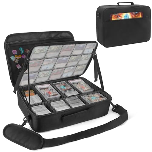 Card Deck Storage Bag for 2000+ Cards,3-Layer MTG Bag Card - Image 2