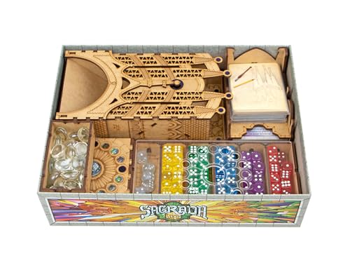 TowerRex Organizer for Sagrada Board Game, Sagrada Expansions - Image 2