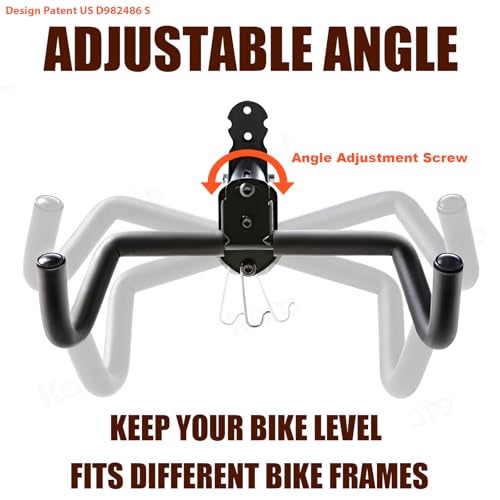 Gootus Bike Wall Mount Hanger - Horizontal Bicycle Indoor - Image 5
