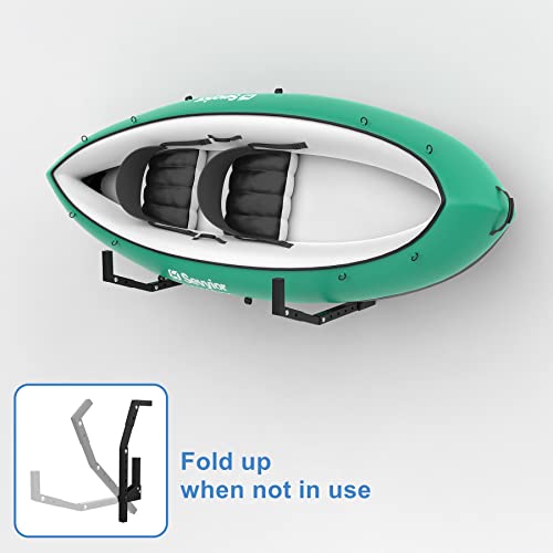 WALMANN Wall Mount Kayak Storage Rack, Kayak Hooks for Garage - Image 5