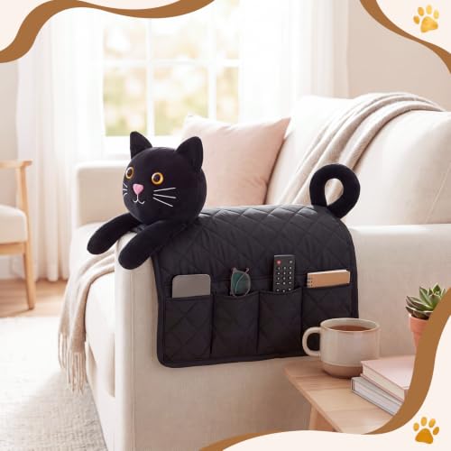 Fuutreo Christmas Cat Lover Gift for Women Men, Black Cat - Image 3