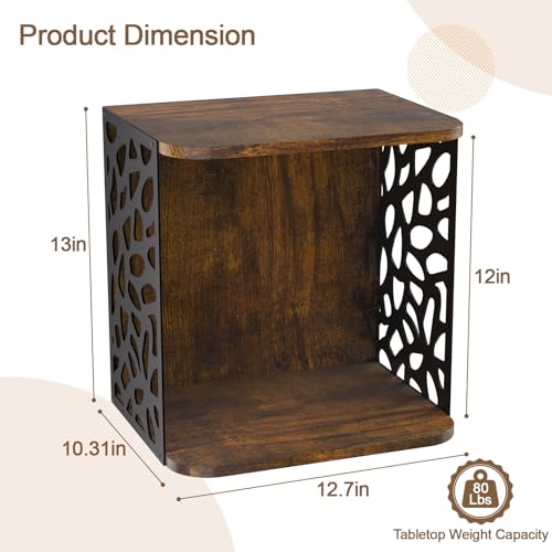 Small Bookcase, Small Bookshelf for Small Spaces Cube Organizer - Image 4