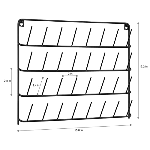 4 Pack Sewing & Embroidery Thread Rack Wall-Mounted Thread - Image 3