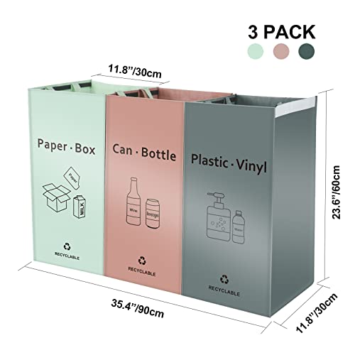 JIALAI HOME Separate Recycling Bin for Kitchen Home - Indoor - Image 4