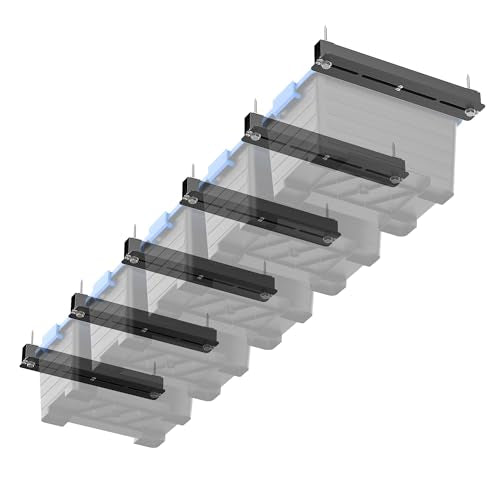 EVERHANGER Ceiling Storage Rack, Heavy Duty Overhead Storage Rack - Image 2