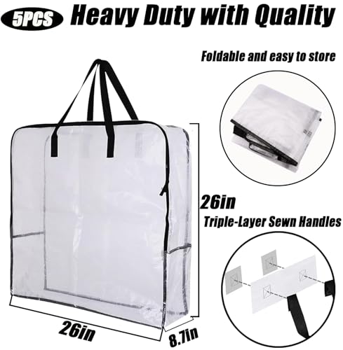 5 Pack Wreath Storage Bag, Summer - Image 3