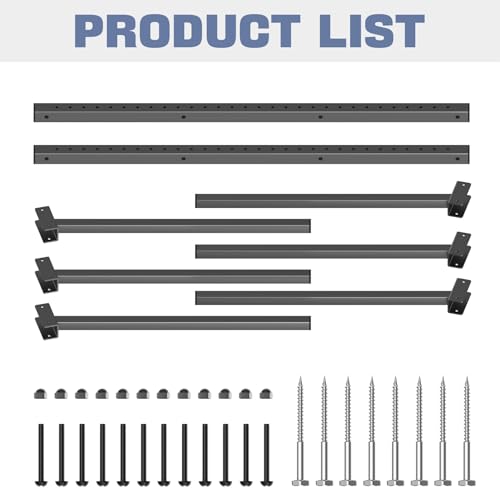 WALMANN Heavy Duty Wall Mounted Kayak Storage Rack | Home Organization - Image 7