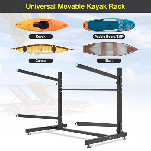 LotFun Kayak Storage Rack, Freestanding Heavy Duty | Home Organization - Image 7