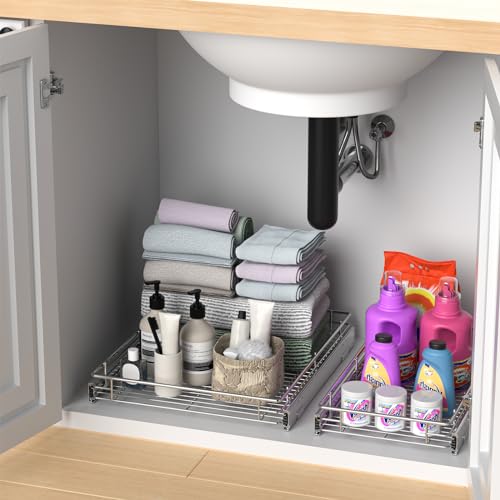 Pull Out Cabinet Organizer,17.8” Slide Out Kitchen O | All Products - Image 8