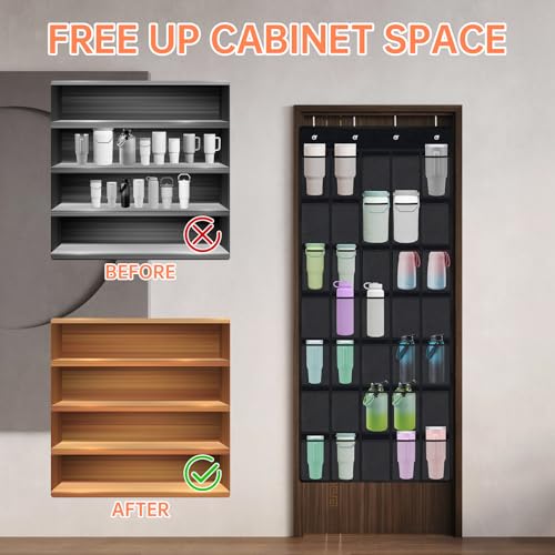 NiHome 35 Pockets Door Hanging Cup Organizer Fit for | All Products - Image 4