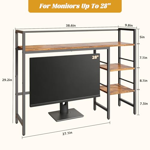 HavenlyYouth Desk Shelf, 38.6 Inch Wood Desk Organiz | All Products - Image 4