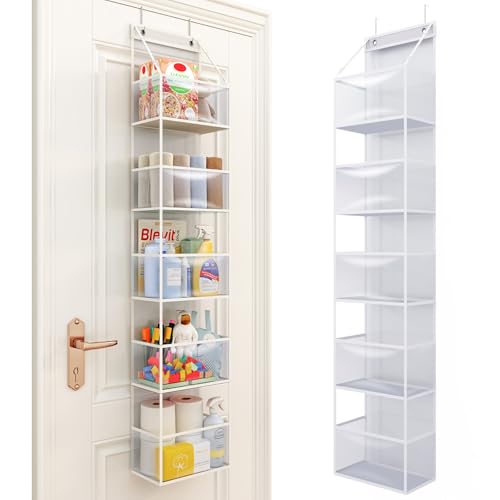 Fixwal 5-Shelf Over The Door Hanging Pantry Organizer, Room - Image 2
