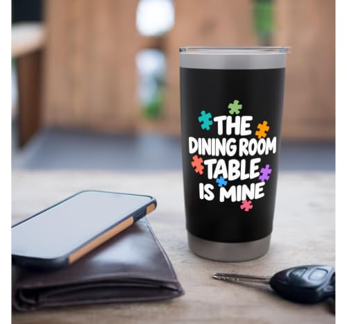 Funny Jigsaw Puzzle Lover Dining Room Table Is Mine Puzzler - Image 8