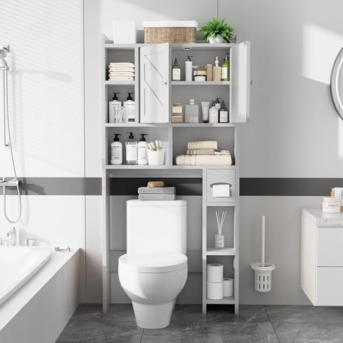 Over the Toilet Storage Cabinet, Freestanding Storage - Image 4