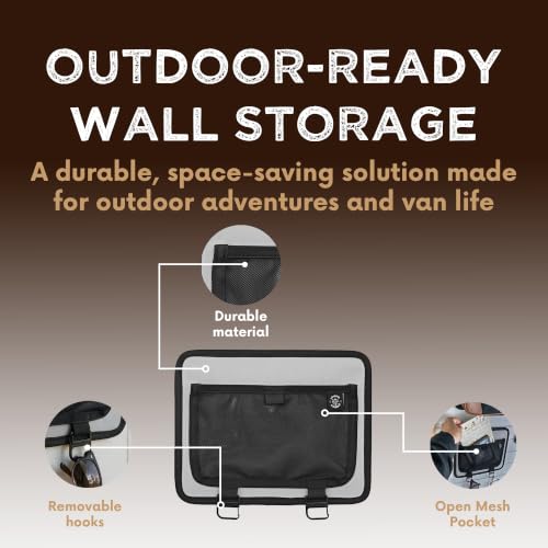 Living in a Bubble Wall Storage Organizer (Grey, Modular Outback) - Image 6
