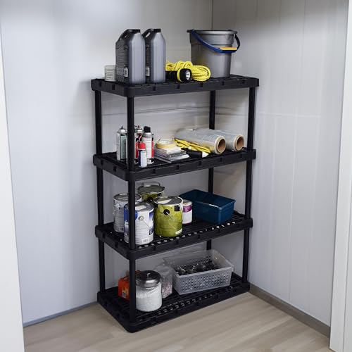 Gracious Living 4 Shelf Fixed Height Heavy Duty Storage - Image 6
