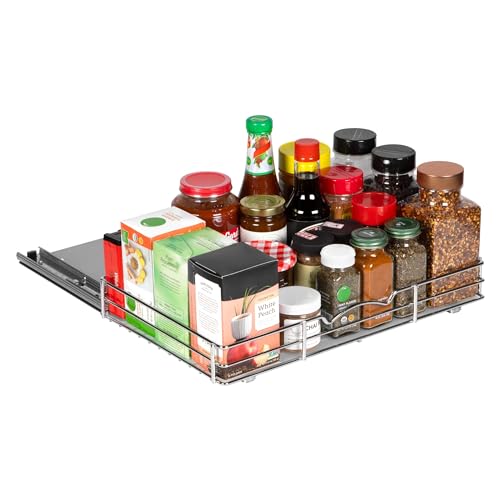 Pull Out Spice Rack for Cabinet, Spice Organizer 16 ⅜"W x - Image 2