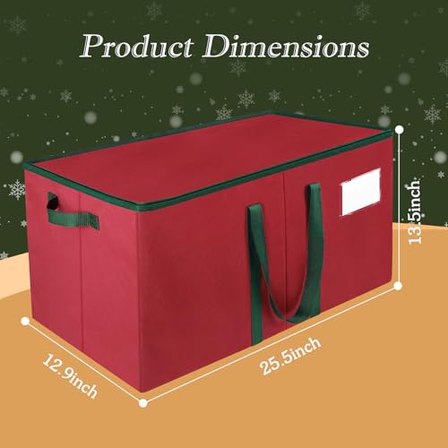Christmas Ornament Storage Box, Store Up to 128 Ornaments - Image 4