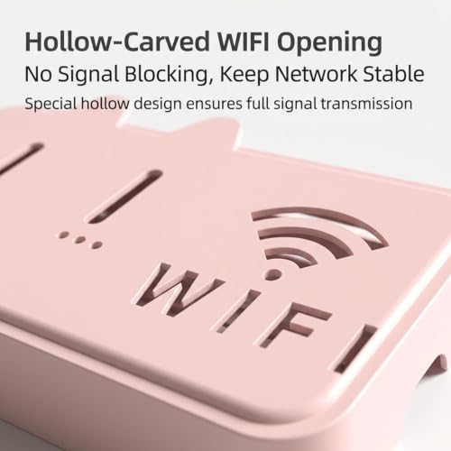 Wall Mounted Router Storage Box,Wireless Router Storage Organizer - Image 3
