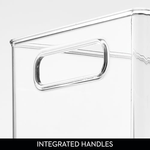 iDesign Kitchen Binz Stackable Organizer, 8" x 6" x 14.5", Clear - Image 6