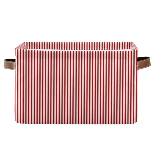 Canvas Storage Basket with Handles Collapsible Bin - Image 2