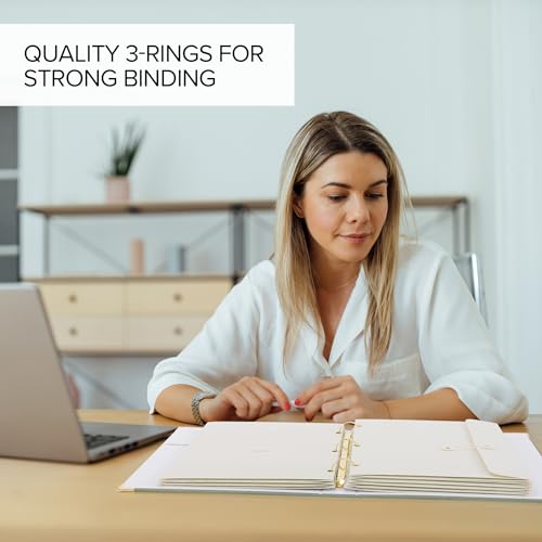 Important Document Organizer Set with Folders - Complete Linen - Image 7