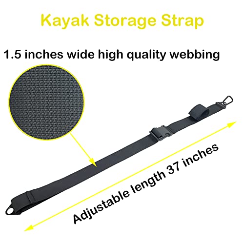 Kayak Wall Hanging Storage Strap Kayak Hoist Sling SUP - Image 6