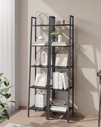 Hzuaneri Ladder Shelf, Bookshelf - Image 7