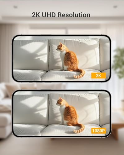 BoyKeep Indoor Camera - 2K Pet Camera, 5G/2.4GHz WiFi Cam - Image 5