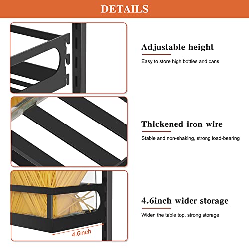 X-cosrack Wall Mount Spice Rack Organizer 5 Tier - Image 7