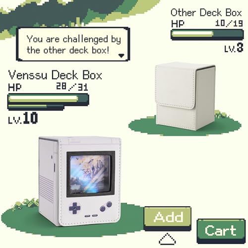 Retro Gaming Console Appearance Deck Box for MTG Commander (Pink) - Image 6