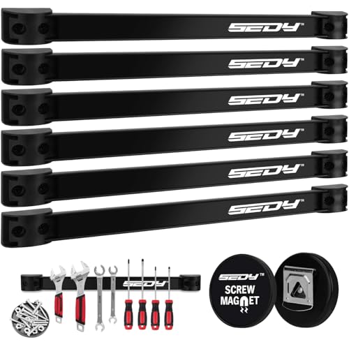 SEDY Magnetic Tool Holder Storage Organizer: 7-Piece - Image 2