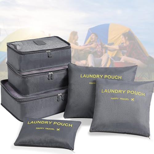 Packing Cubes 3 Set Travel Organizer Bags Mesh Packing - Image 9