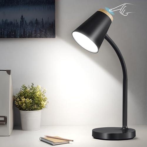 EJIAXIN Desk Lamp for College Dorm Room - Small LED Desk Lamp - Image 2