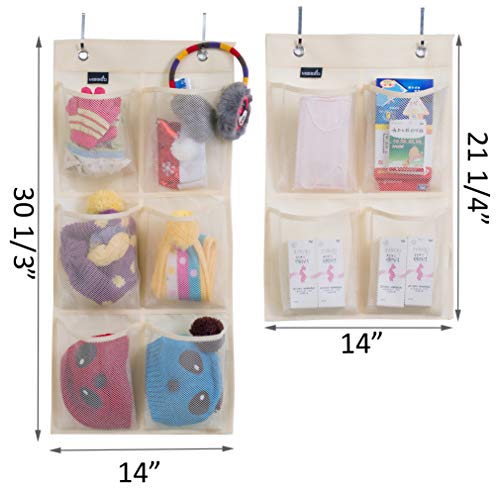 MISSLO Hanging Organizer Over The Narrow Closet Door For Shoes - Image 3