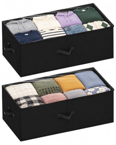 Large Under Bed Storage Containers, 12" Height - Image 2