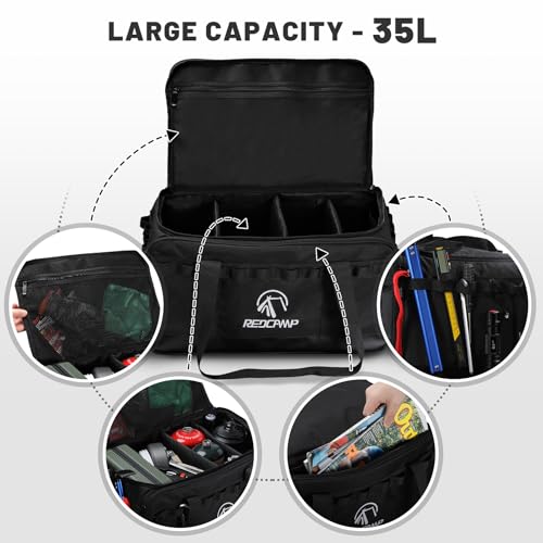 REDCAMP 35L Tactical Storage Duffel Bag Camping Utility - Image 5