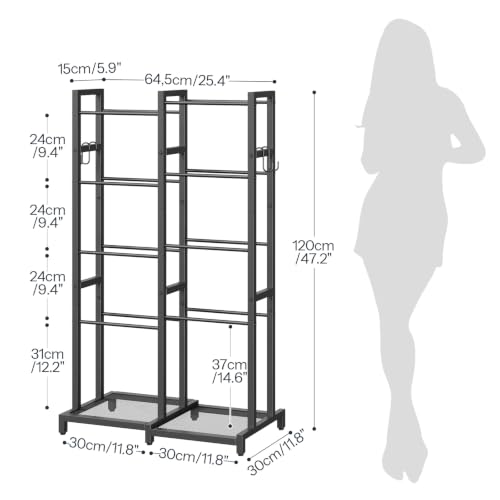 HOOBRO 3D Printer Filament Storage Rack, 5-Tier Heavy Duty - Image 4